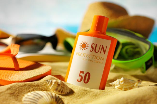 Not Using Sunscreen